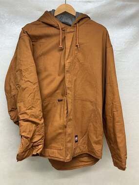 KEY FR Flame Resistant Duck Hooded Work Jacket